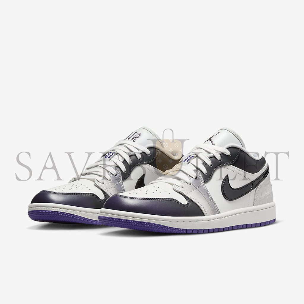 NIKE AIR JORDAN 1 LOW SE CEMENT GREY BLACK HF5759-101