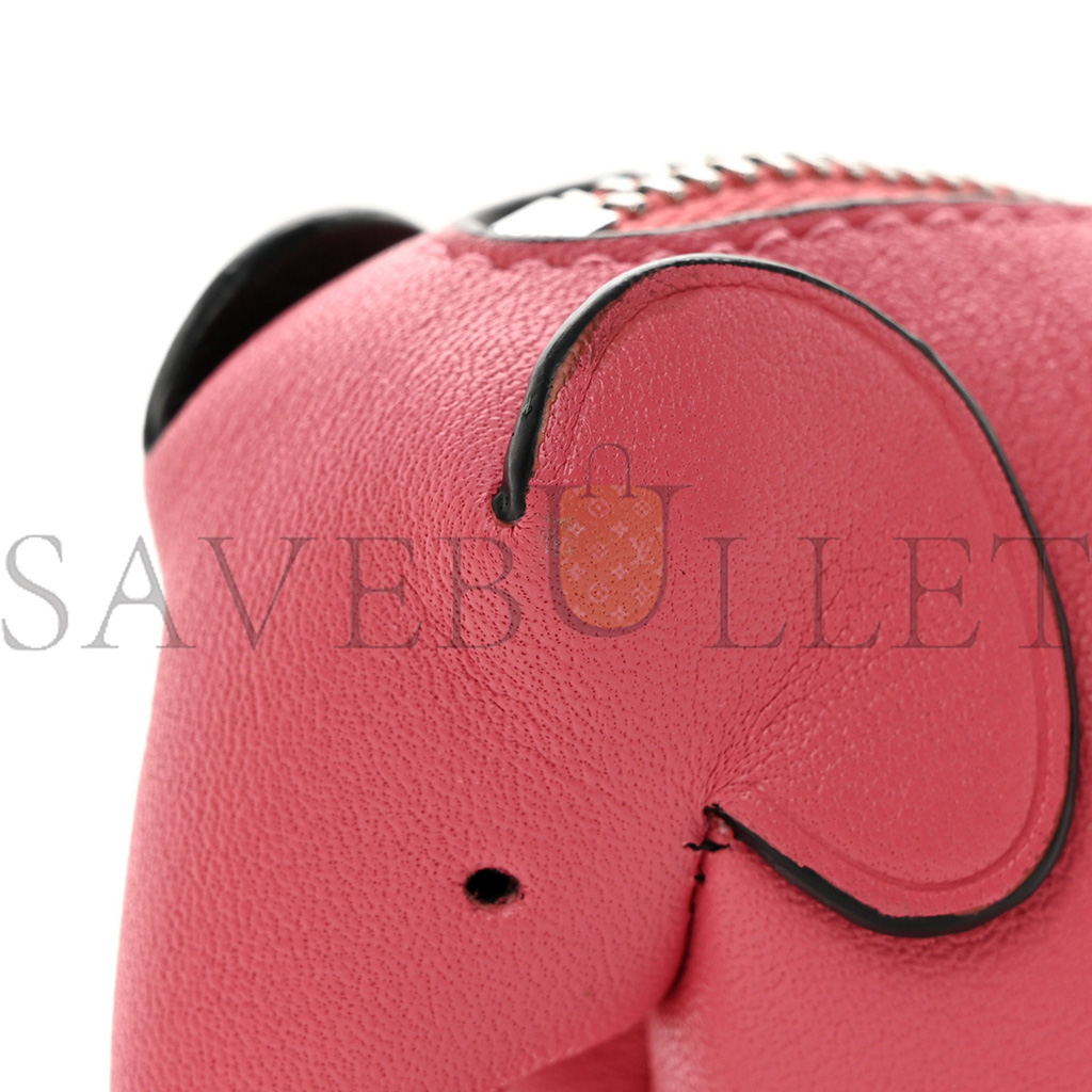 LOEWE CALFSKIN ELEPHANT CHARM CANDY