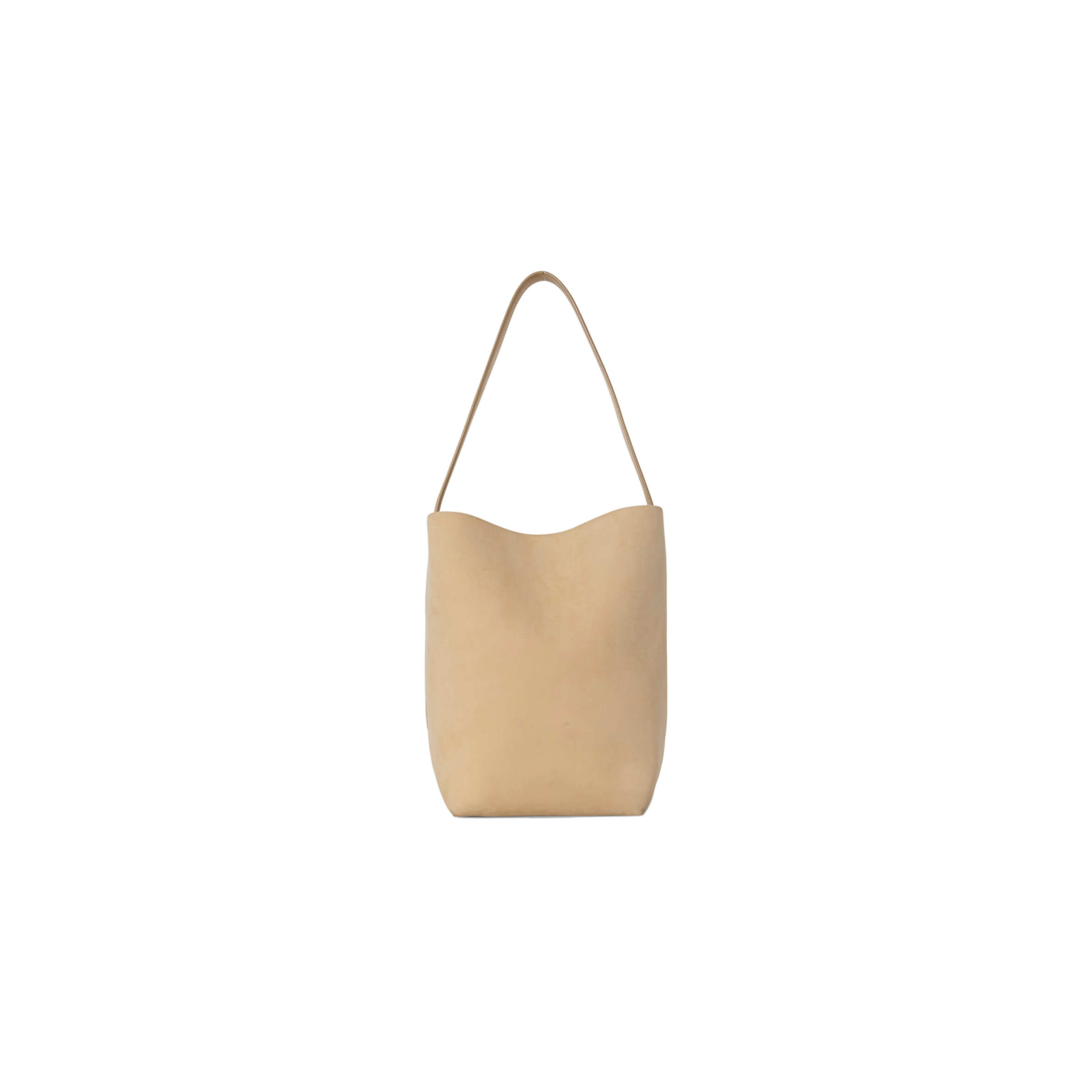 THE ROW PARK TOTE BAG IN NUBUCK CROISSANT W1313L87CRO (33*28*15cm)