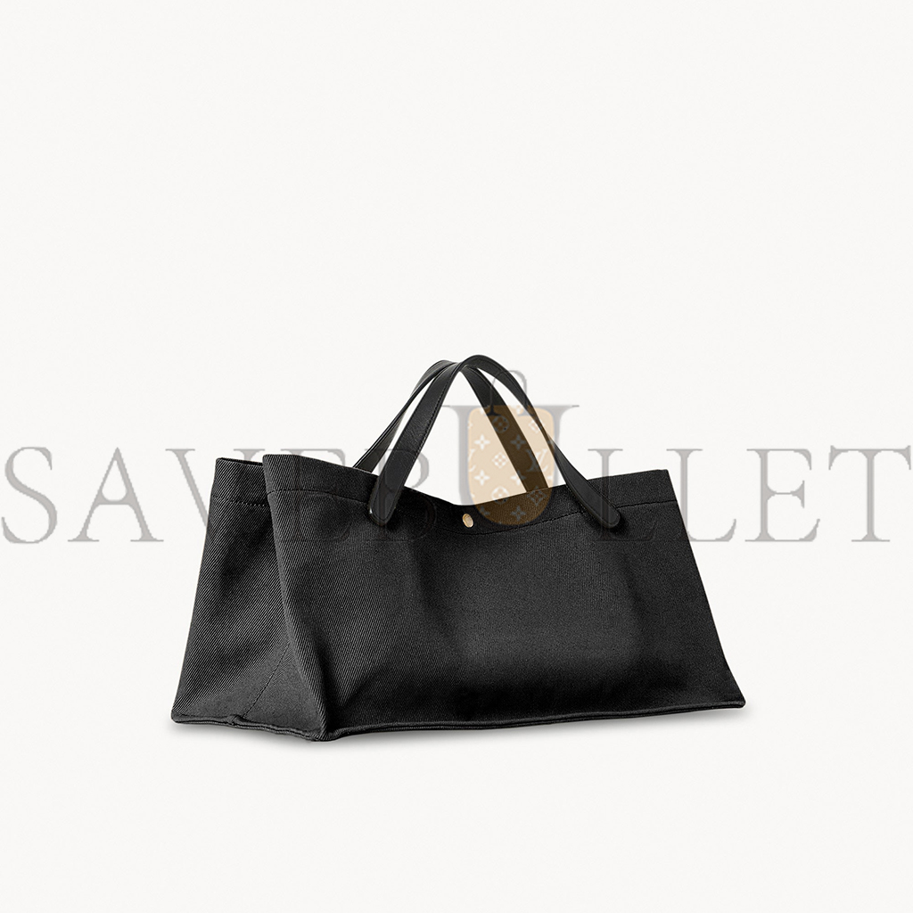 THE ROW IDAHO BAG IN COTTON BLACK W1593W253BLSG (35*20*17cm)