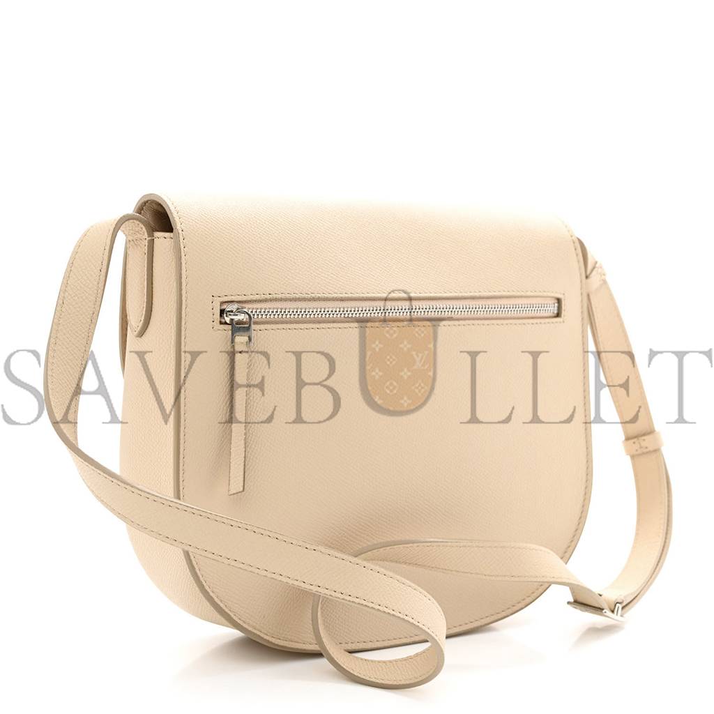 CELINE GRAINED CALFSKIN MEDIUM TROTTEUR LIGHT TAUPE (34*32*25cm)